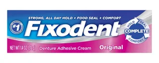 Envase de Adhesivo dental x 40gr fixodent