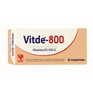 Envase de Vitde – 800 UI x 30 comp