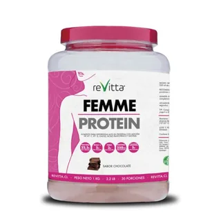 Envase de Femme protein dulce de leche 1 kg