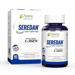 Envase de Seredan -L-3 gen x 60 cap arama