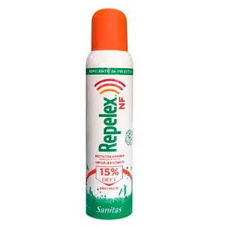 Envase de Repelex nf aerosol 15% deet x 165ml