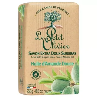 Envase de Jabon barra extra suave almendra dulce x 250 gr