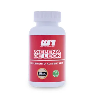 Envase de Melena de leon 500 mg x 60 capsulas