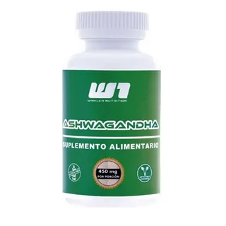 Envase de Ashwagandha 450 mg por porcion
