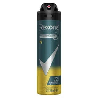 Envase de Rexona V8 spray 150ml
