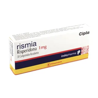 Envase de Rismia 1 mg x 30 comprimidos indopharma