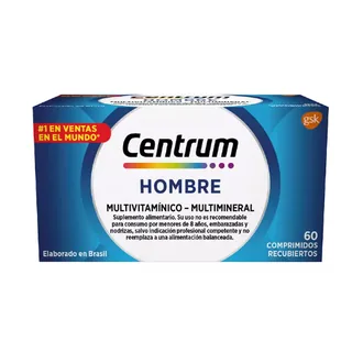 Envase de Centrum hombre x 60 comprimidos