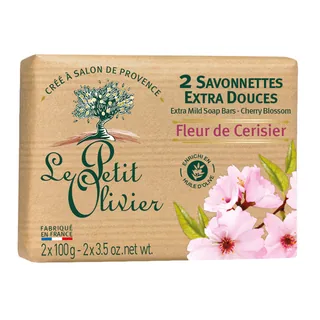 Envase de Jabon barra extr suave flor de cerezo 2 x 100 gr