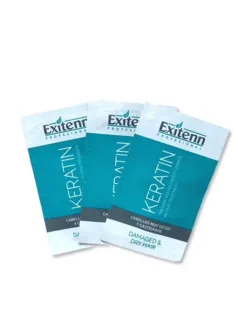 Envase de Keratin tratamiento reconstituyente x 1 sachet exitenn