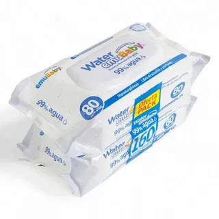 Envase de Emu baby toalla agua 99% pack x 2
