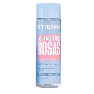 Envase de Etienne agua micelar de rosas x 200ml todo tipo de piel
