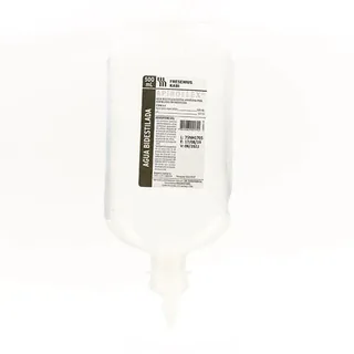 Envase de Agua bidestilada x 500ml fresenius