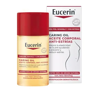 Envase de Eucerin aceite anti estrias x 125 ml