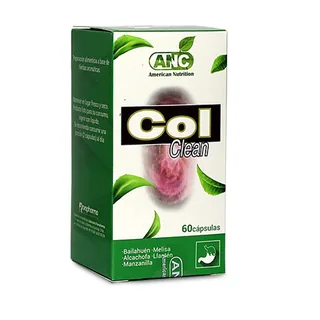 Envase de Col clean 60 capsulas