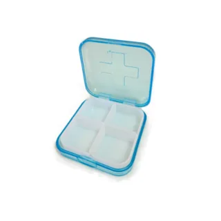Envase de Pastillero 4 compartimentos