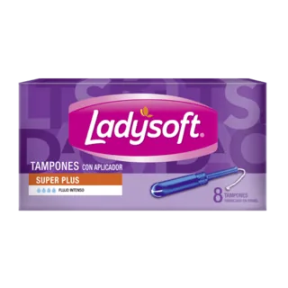 Envase de Ladysoft tamp superplus x 8