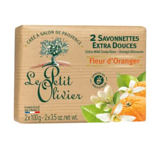 Envase de Jabon barra extr suave flor de naranjo 2 x 100 gr