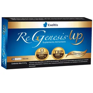 Envase de Regenesis up x 30 cap tripto vita