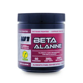 Envase de Amino acido beta alanina 300gr