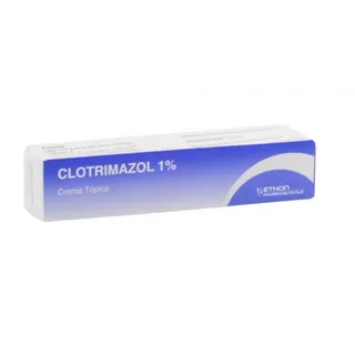 Envase de Clotrimazol crema 1% x 20 gramos