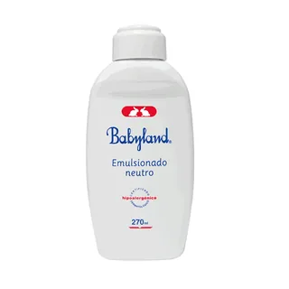 Envase de Babyland emulsionado neutro 270ml