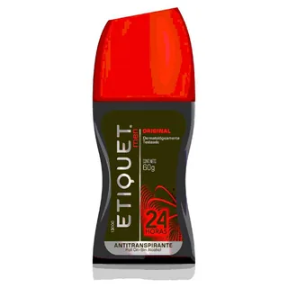 Envase de Desodorante men original roll-on x 60 gr etiquet