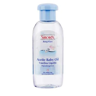 Envase de Baby oil vaselina liq 125ml