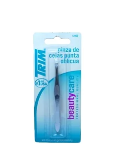 Envase de Pinza cejas punta oblicua beaty care