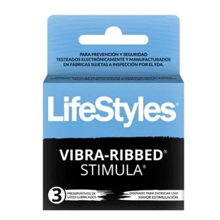 Envase de Lifestyle vibraribbed x 3