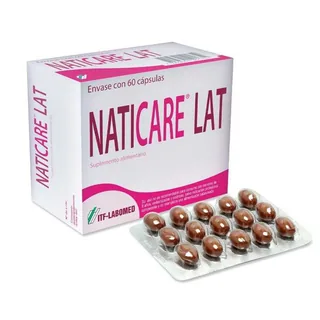 Envase de Naticare lat cap x 60