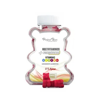 Envase de Probiotico + multivitaminico x 60 gomit