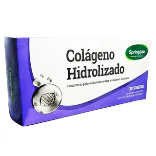 Envase de Colageno hidrolizado sin sabor 10 g x 30 sobres