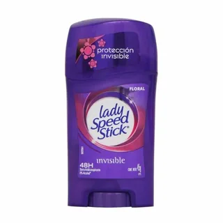 Envase de Desodorante barra proteccion invisible x 45 grs lady speed stick