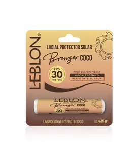 Envase de Leblon labial bronzer coco F30 4,25 g
