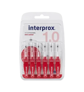 Envase de Interprox mini conical 1.0 x 6 un