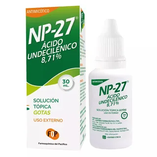 Envase de NP-27 solucion 8.17% x 30 ml