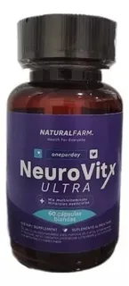 Envase de Neurovitx ultra x 60 cap naturalfarm