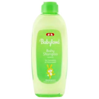 Envase de Babyland shampoo neutro 410ml