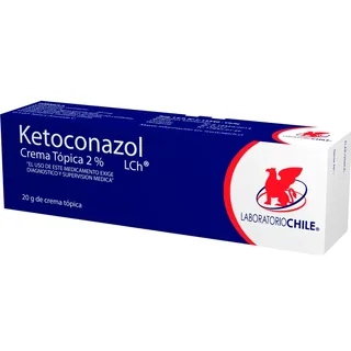 Envase de Ketoconazol crema 2% x 20 gr