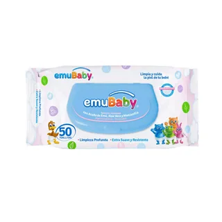 Envase de Emubaby toalla hum 50un