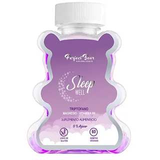 Envase de Sleep well trip + mag x 60 gomitas