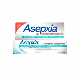 Envase de Asepxia gel sec x 28 gr