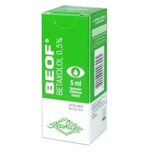 Envase de Beof 0,5% x 5 ml solucion oftalmica
