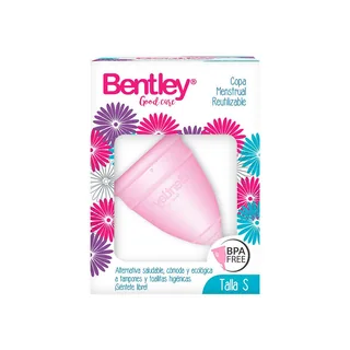 Envase de Bentley copa menstrual s