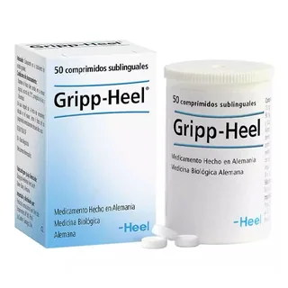 Envase de Gripp-Heel x 50 comp sublingual