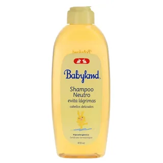 Envase de Babyland shampoo neutro evit lag 410ml