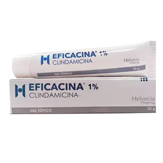 Envase de Eficacina 1% x 30 gr clindamicina gel