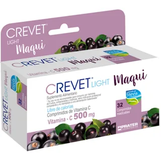 Envase de Crevet light maqui 500mg x 32