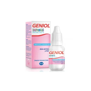 Envase de Geniol gotas 100 mg / ml x 15 ml