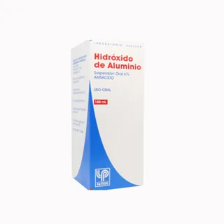 Envase de Aluminio hidroxido 6% x 180 ml suspension
